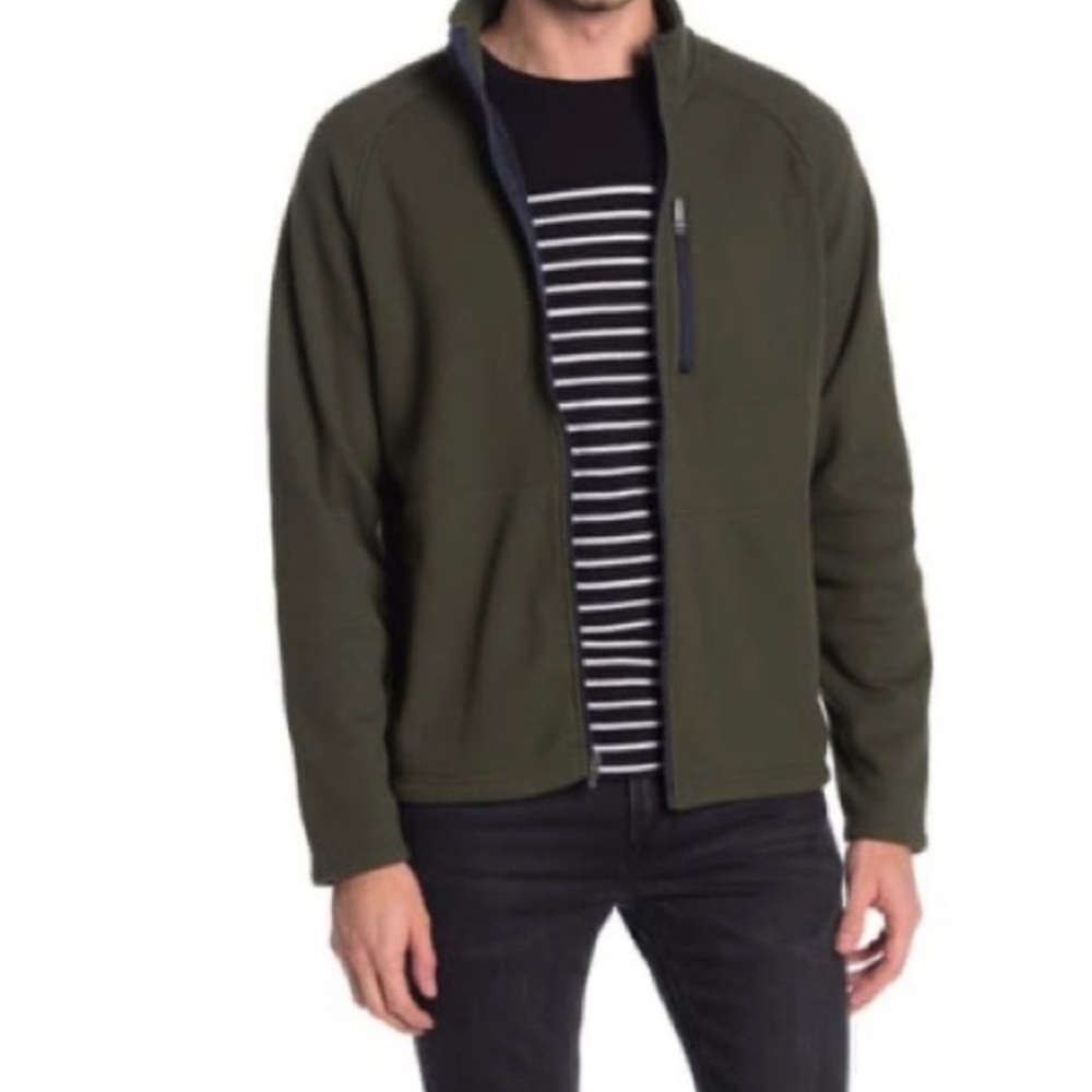 Tailor Vintage Waffle Bonded Fleece Jacket, L